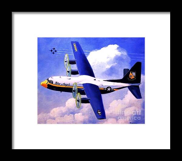 Fat Framed Print featuring the painting Fat Albert by Stephen Roberson