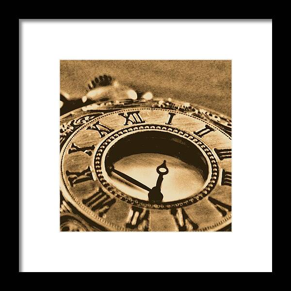 Instahub Framed Print featuring the photograph Father Time #instaitalia #instahub by AM FineArtPrints