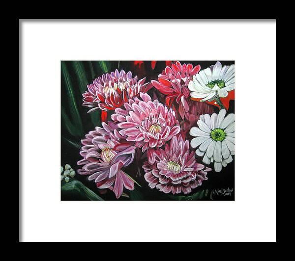 Fresh Flowers Framed Print featuring the pastel Favorite Picks by Mike Benton