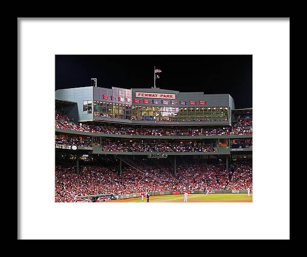 Boston Framed Print featuring the photograph Fenway Park by Juergen Roth