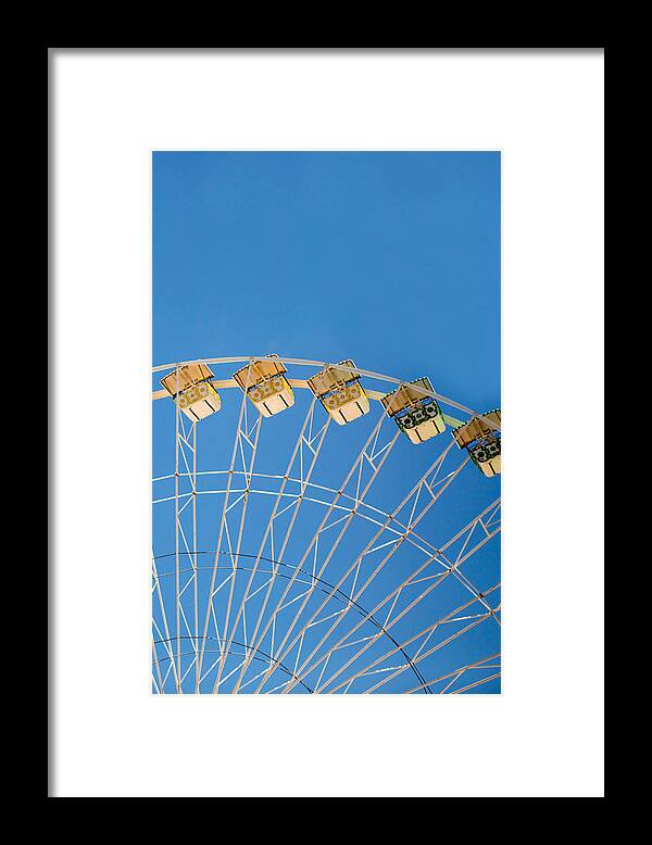 Ferris Wheel Framed Print featuring the photograph Ferris Wheel 2 by Rebecca Cozart