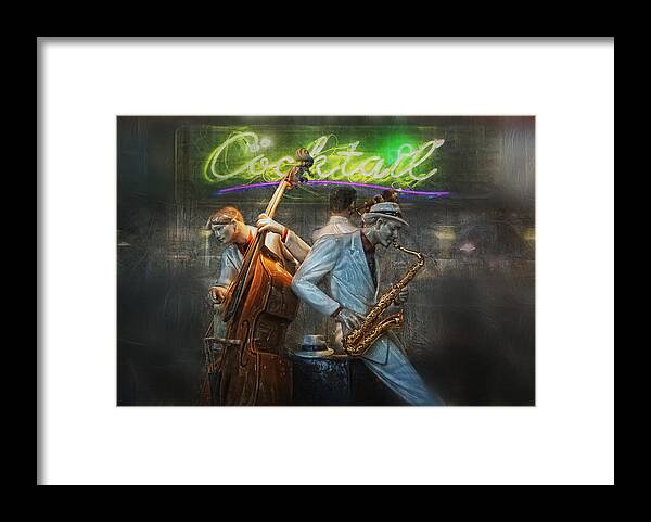 Jazz Framed Print featuring the photograph Fifties Cocktail Jazz by Joachim G Pinkawa