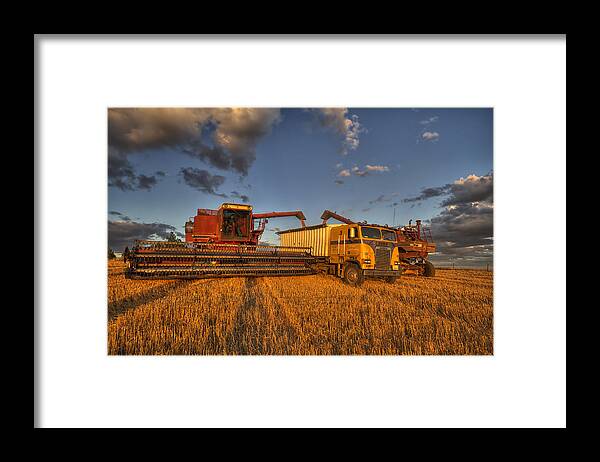 Mark Kiver Framed Print featuring the photograph Filler Up by Mark Kiver