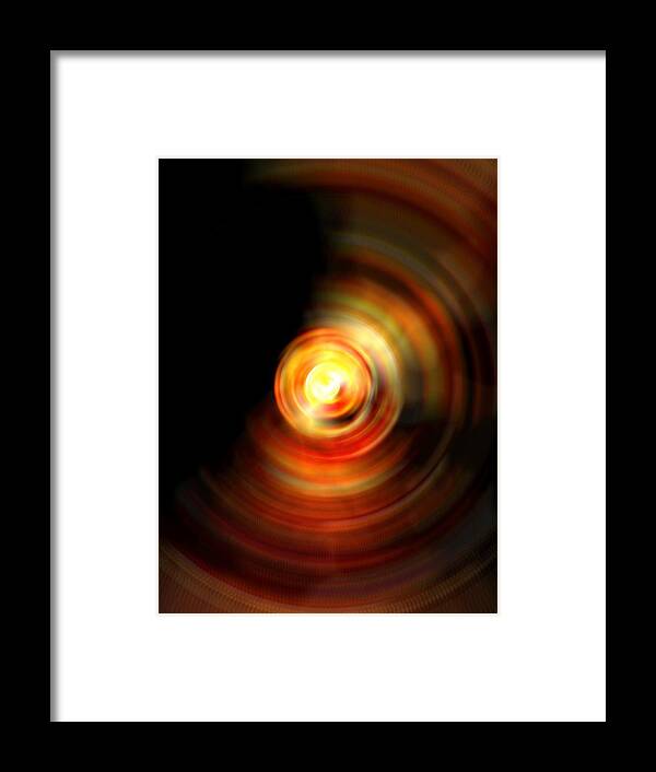 Fire Framed Print featuring the photograph Fire Drop by Carlee Ojeda