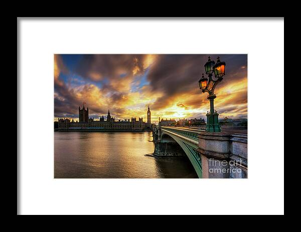 Yhun Suarez Framed Print featuring the photograph Fire In The Sky by Yhun Suarez