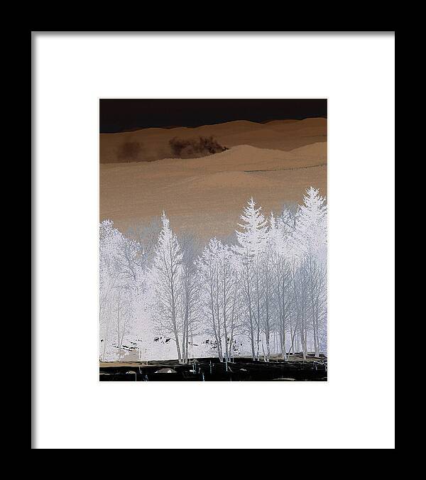 Flagstaff Framed Print featuring the photograph Fire on the Peaks by Tom Kelly