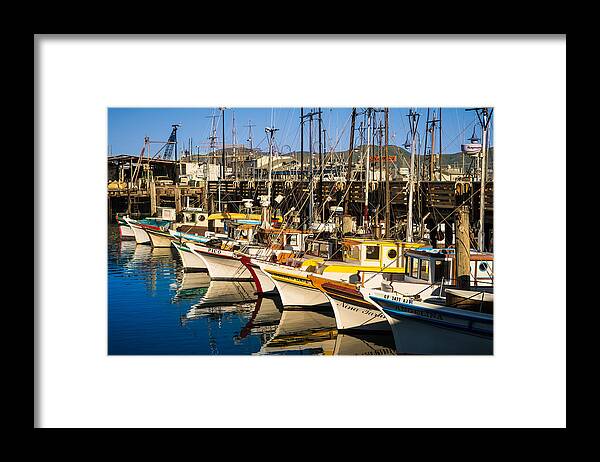 Fisherman Framed Print featuring the photograph Fishermans Wharf San Francisco by Steve Gadomski