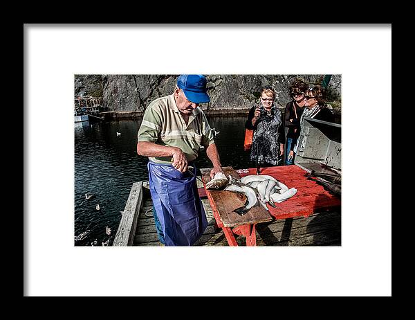 Fishermen Framed Print featuring the photograph Fishermen by Patrick Boening