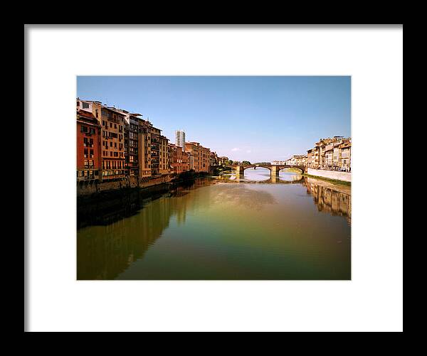 Fiume Di Sogni Framed Print featuring the photograph Fiume di Sogni by Micki Findlay