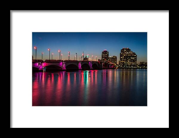 Arches Framed Print featuring the photograph Flagler Bridge Awareness by Lynn Bauer