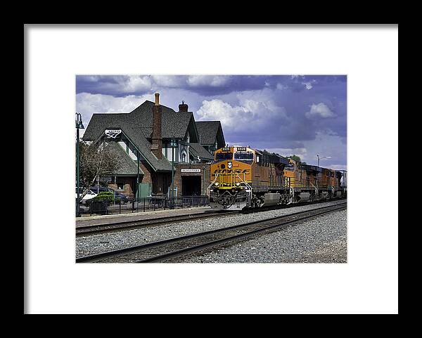 Flagstaff Framed Print featuring the photograph Flagstaff Station by Paul Riedinger