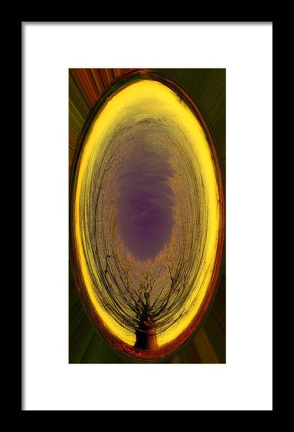 Tree Framed Print featuring the photograph Flame of Life by Jodie Marie Anne Richardson Traugott     aka jm-ART
