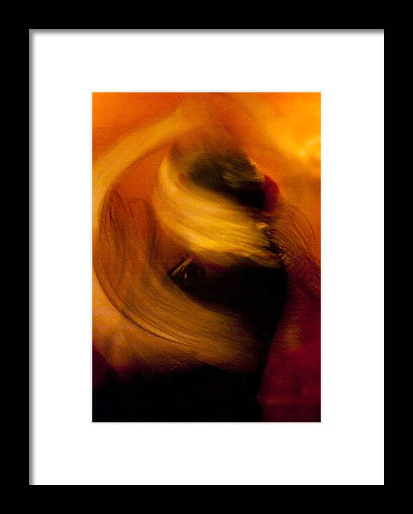 Acrilyc Prints Framed Print featuring the photograph Flamenco Series 16 by Catherine Sobredo
