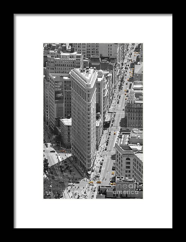 New_york Framed Print featuring the photograph Flatiron Building by Randi Grace Nilsberg