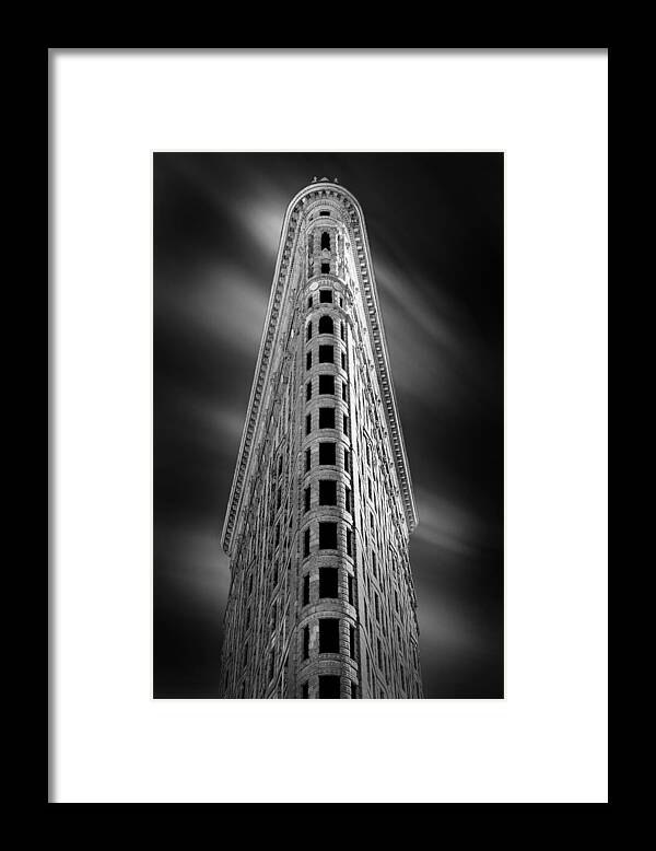 Flatiron Building Framed Print featuring the photograph Flatiron Nights by Az Jackson