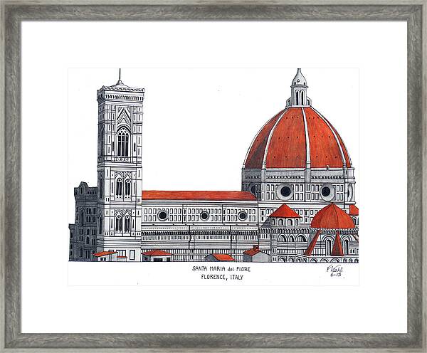 Art  Architecture Dialogue  Florence sketch Wikipedia Description Florence  Cathedral formally the Cattedrale di Santa Maria del Fiore is the  cathedral of Florence Italy It was begun in 1296 in the