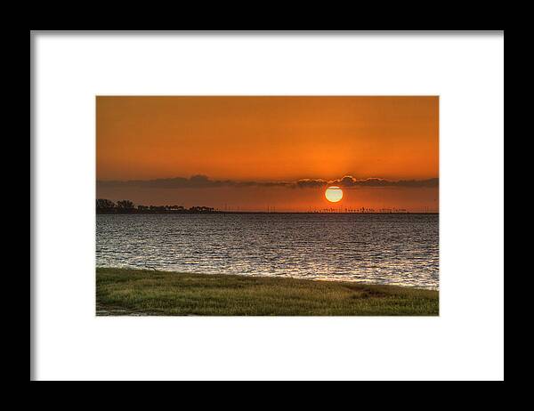 Florida Framed Print featuring the photograph Florida sunrise by Jane Luxton