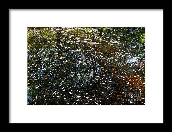 America Framed Print featuring the photograph Flow by Susan Cole Kelly