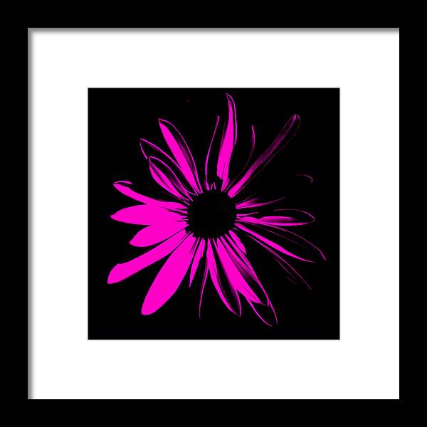 Flower Framed Print featuring the digital art Flower 6 by Maggy Marsh