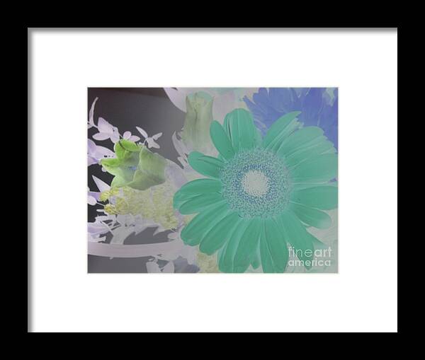 Flower Framed Print featuring the photograph Flower Abstract by Julia Stubbe