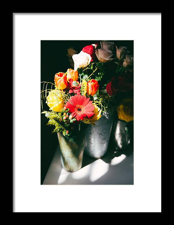 Flowers Framed Print featuring the photograph Flowers by Vivienne Gucwa