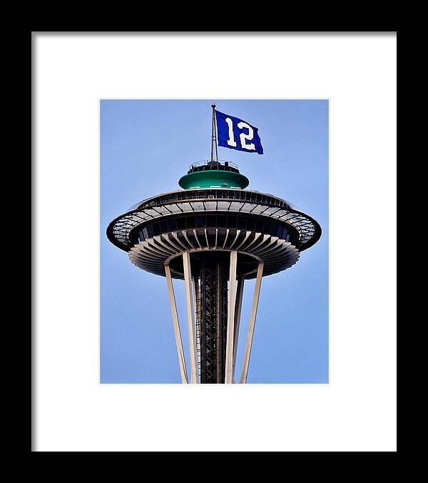 Seattle Framed Print featuring the photograph Fly It Proud by Benjamin Yeager