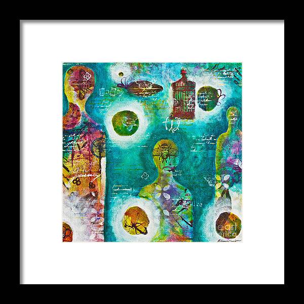 Fly Framed Print featuring the mixed media Fly by Melissa Fae Sherbon