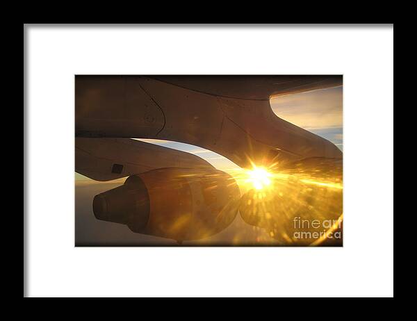 Flying Framed Print featuring the photograph Flying by Susanne Baumann