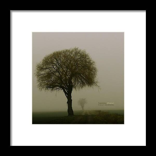 Early Morning Framed Print featuring the photograph Foggy Morning by Franziskus Pfleghart