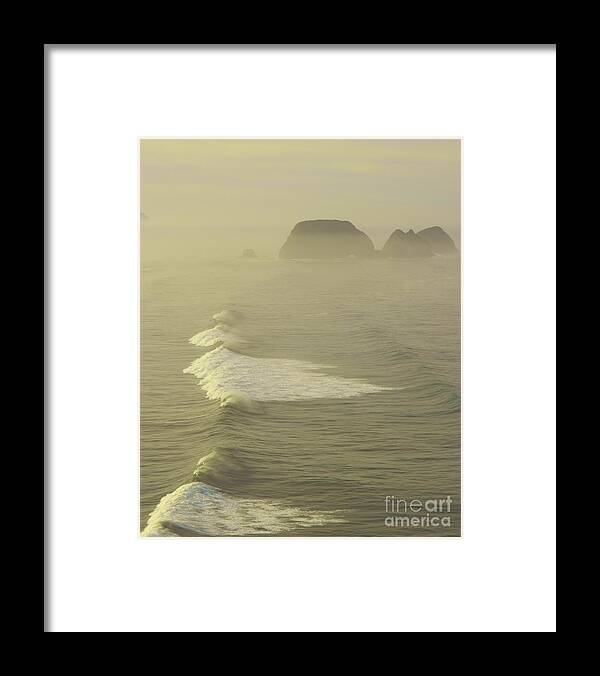 Sunrise Framed Print featuring the photograph Foggy Sunrise 2 by Gallery Of Hope 