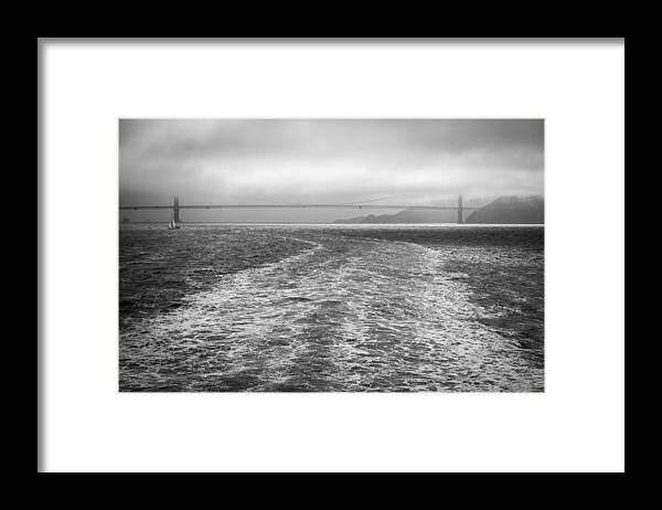 Bridge Framed Print featuring the photograph Foggy Top by Ken Kobe