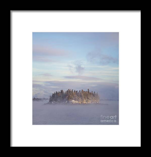 Fog Framed Print featuring the photograph Fogscape by Evelina Kremsdorf