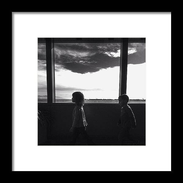  Framed Print featuring the photograph Follow The Leader by Casey Jones