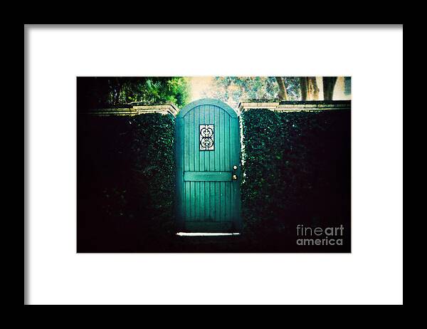 Doorway Framed Print featuring the photograph Follow Your Bliss by Sylvia Cook