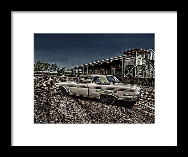 Ford Galaxie 500 Framed Print featuring the photograph Ford Galaxie 500 4 by Thomas Young