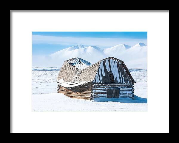 Barn Framed Print featuring the photograph Forgotten by Carl Amoth