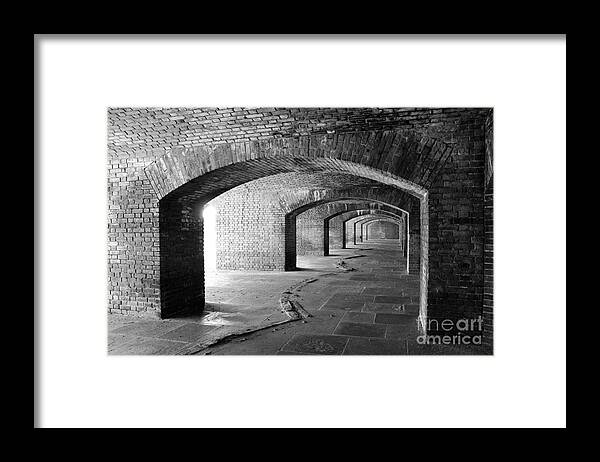 Florida Keys Framed Print featuring the photograph Fort Jefferson by Alison Tomich