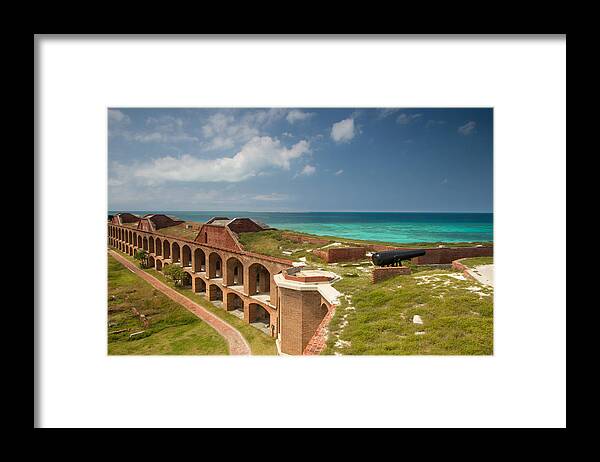 Under Construction Framed Print featuring the photograph Fort Jefferson - Dry Tortugas National Park by Doug McPherson