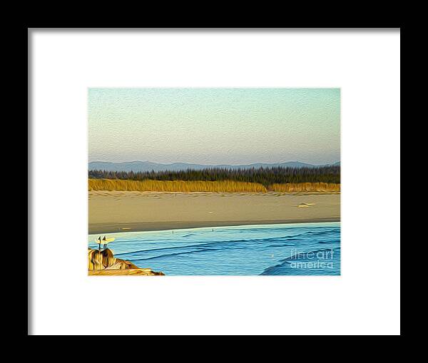 Pacific Ocean Framed Print featuring the photograph Fort Stevenson by Nur Roy