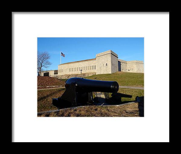 Fort Framed Print featuring the photograph Fort Trumbull by Keith Stokes