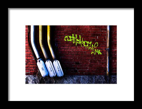 Foundation Framed Print featuring the photograph Foundation Number E7 by Bob Orsillo