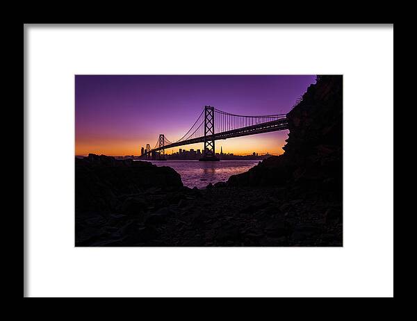 San Francisco Framed Print featuring the photograph Framing the Bay by Dustin LeFevre