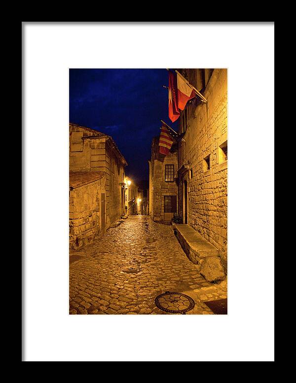 Ancient Framed Print featuring the photograph France, Provence, Les Baux-de-provence by Jaynes Gallery
