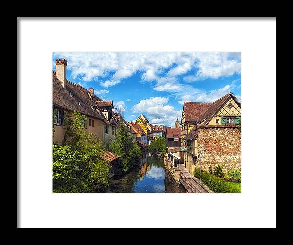 Tranquility Framed Print featuring the photograph Francia, Colmar, Petite Venise by Piero M. Bianchi