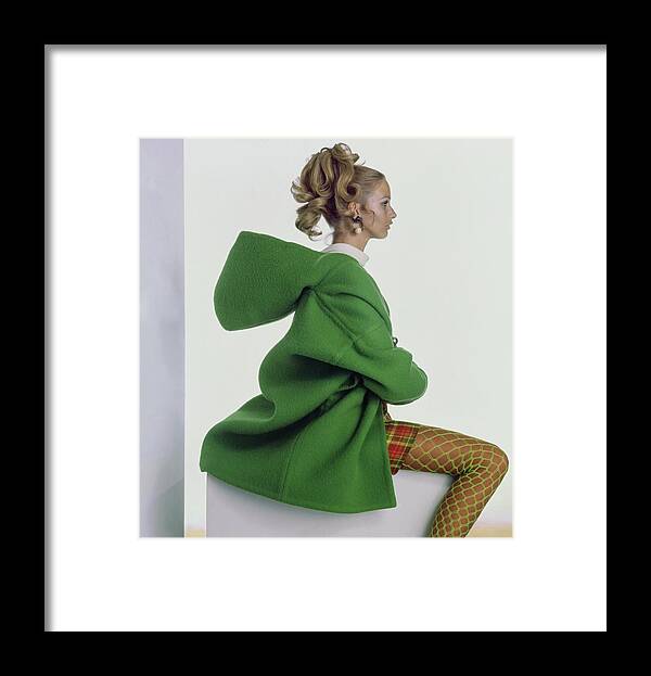 Fashion Framed Print featuring the photograph Francoise Rubartelli Wearing Matty Talmack by Gianni Penati