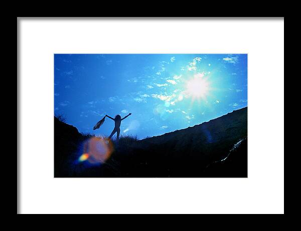 Israel Framed Print featuring the photograph Freedom... by Dubi Roman