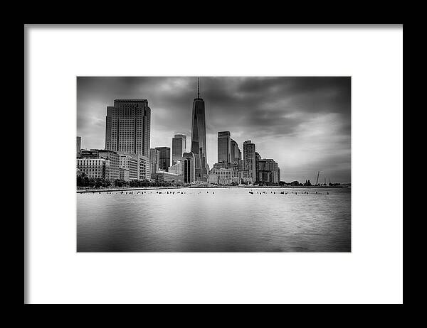 Landscape Framed Print featuring the photograph Freedom in the Skyline by Paul Watkins