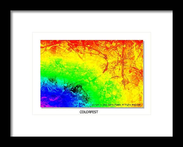  Framed Print featuring the digital art Freedom by Steven Pipella