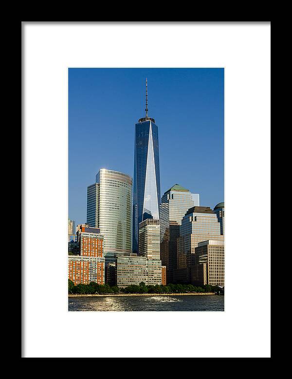 Freedom Tower Framed Print featuring the photograph Freedom Tower by Frank Mari