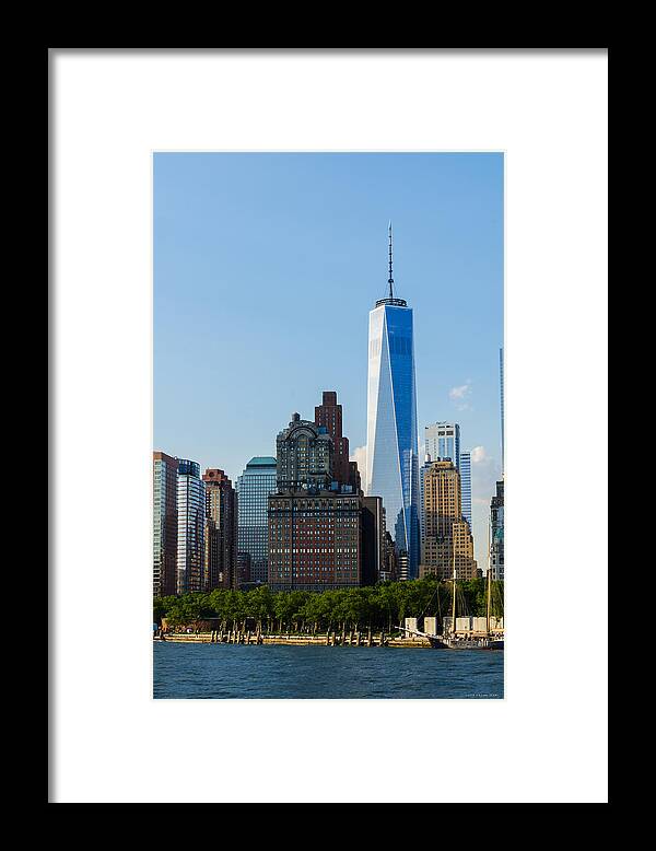 Freedom Tower Framed Print featuring the photograph Freedom Tower 2 by Frank Mari